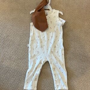 NWT 9 month outfit with Bib
